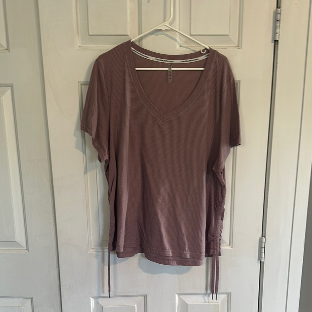 Calvin Klein Performance mauve top size 3x women’s